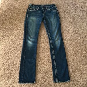 Silver Suki Jeans Extra Long (36 inseam)